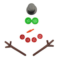 Outdoor Snowman Decorating Kit – Family-Friendly Winter Accessory Set for Creative Snow Play