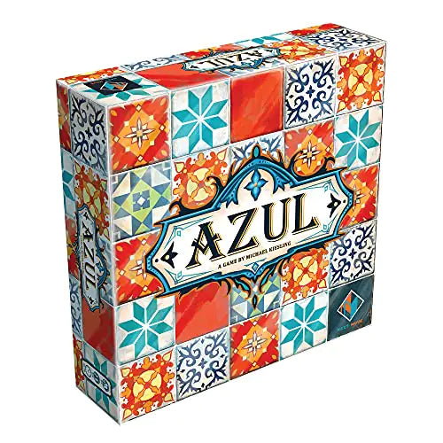 Azul Board Game – Award-Winning Portuguese Tile-Placement Strategy Game for Families & Adults