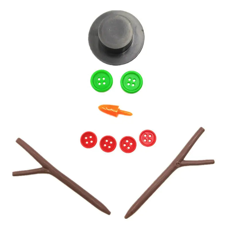 Outdoor Snowman Decorating Kit – Family-Friendly Winter Accessory Set for Creative Snow Play