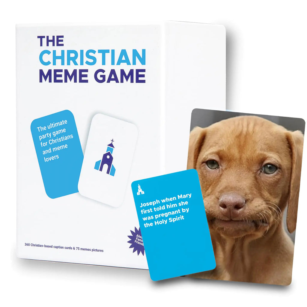 The Christian Meme Game – Clean, Faith-Based Meme Card Game for Teens, Adults & Youth Groups