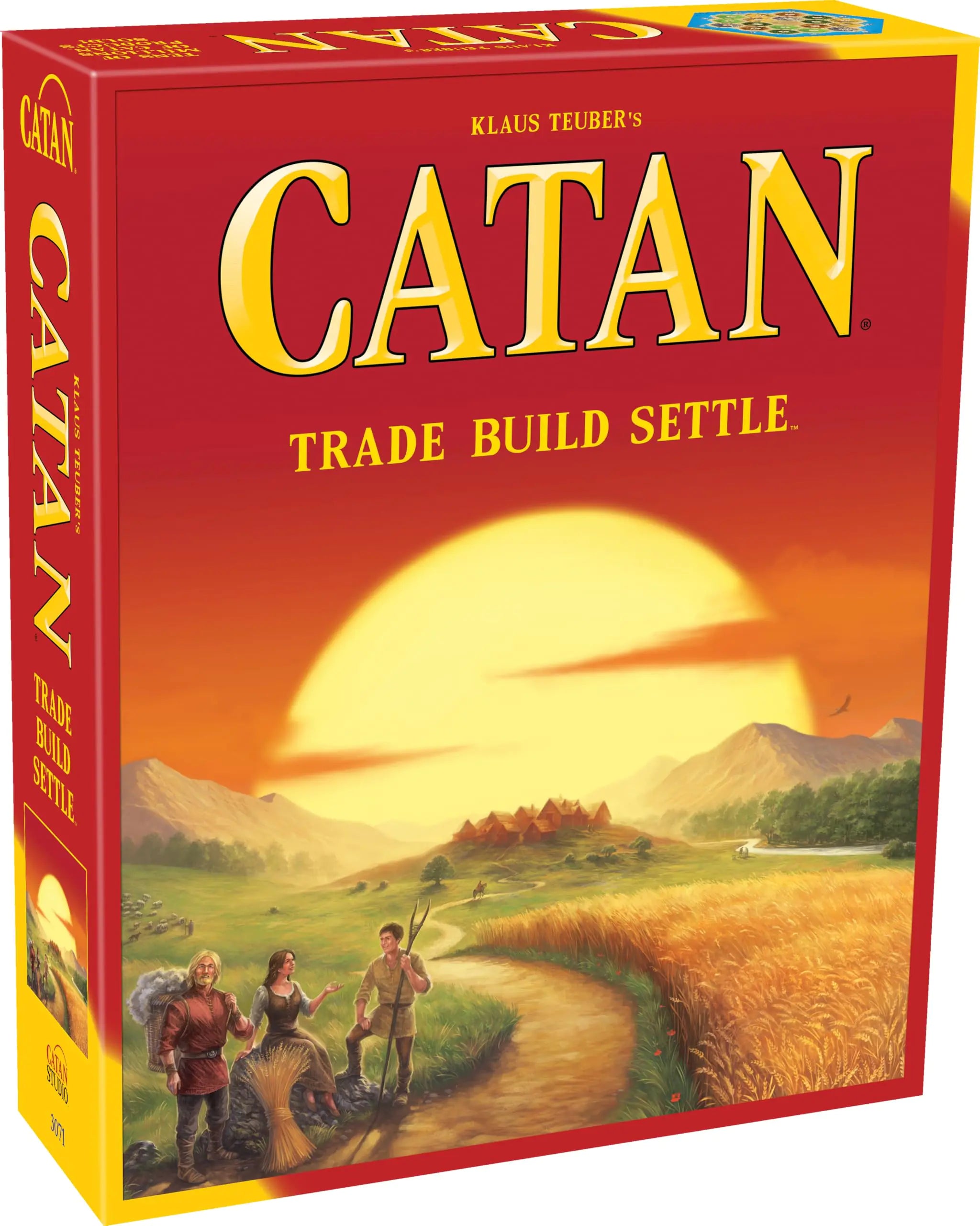 Catan Board Game – Award-Winning Trading & Strategy Game for Adults, Teens & Families